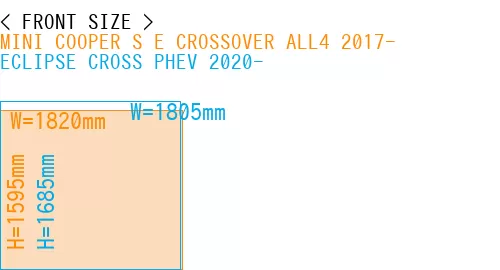 #MINI COOPER S E CROSSOVER ALL4 2017- + ECLIPSE CROSS PHEV 2020-
